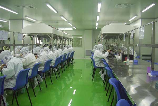 電子廠車(chē)間中央空調(diào)改造工程